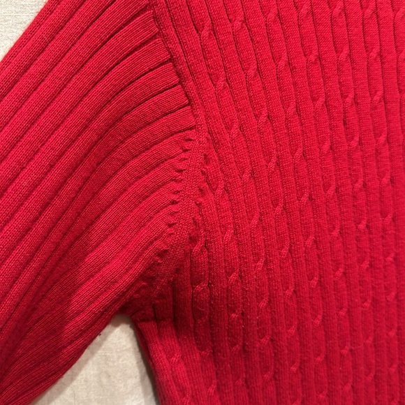 ⚜️ EUC ribbed ESCAPADE turtleneck sweater sz S/M - Picture 2 of 5